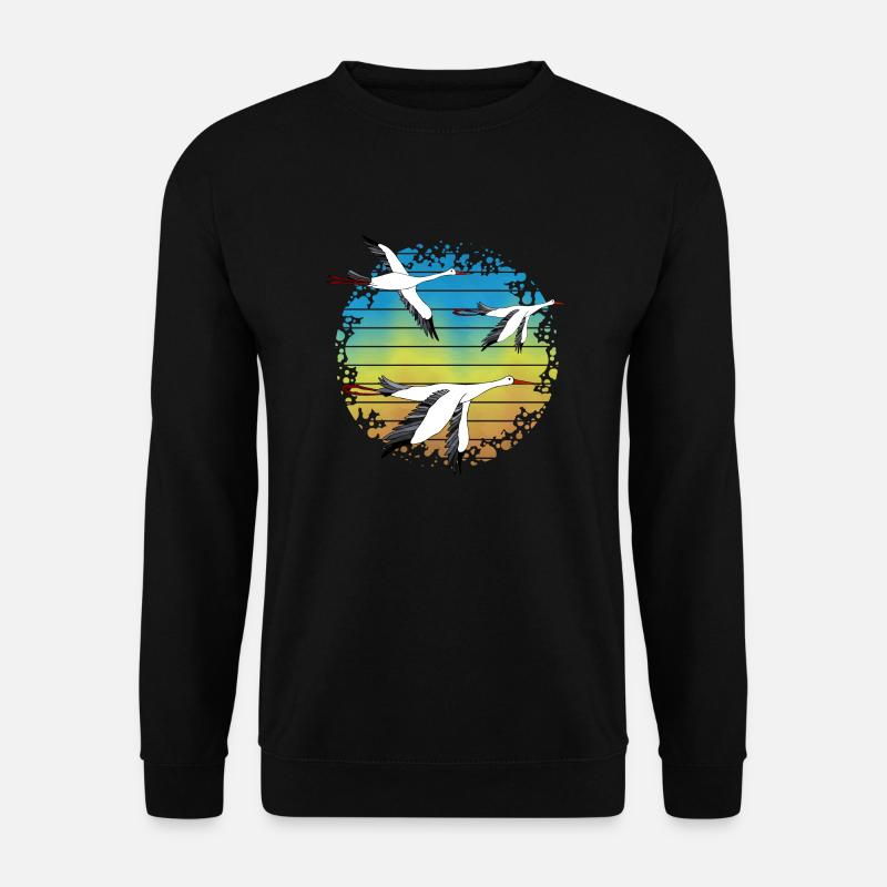 Storks - Unisex Sweatshirt - black