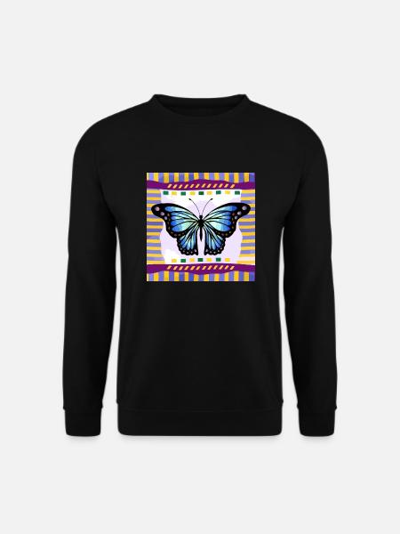Butterfly - Unisex Sweatshirt - black