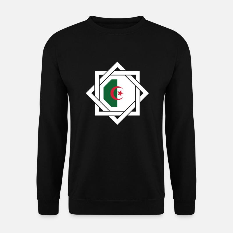 Algerien (DZ) - Unisex Pullover - Schwarz