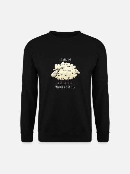 Mouton à 5 pattes v2 - Sweat-shirt Unisexe - noir