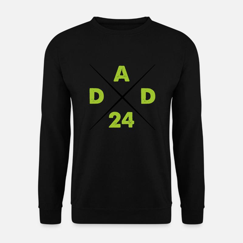 dad 24 - Unisex Sweatshirt - black