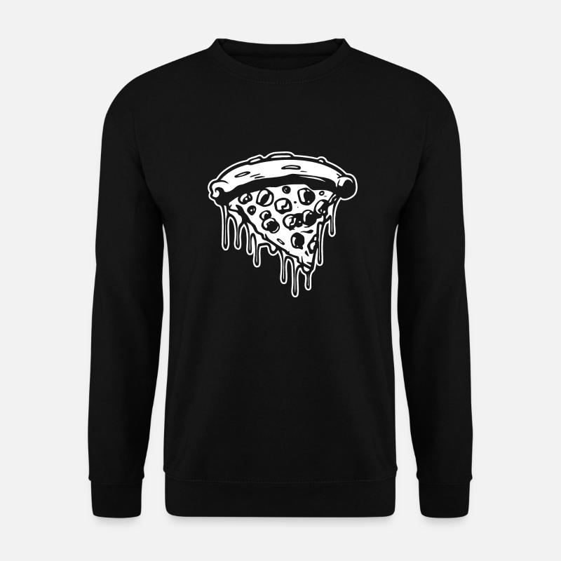Pizza Restauration rapide Pizzeria - Sweat-shirt Unisexe - noir