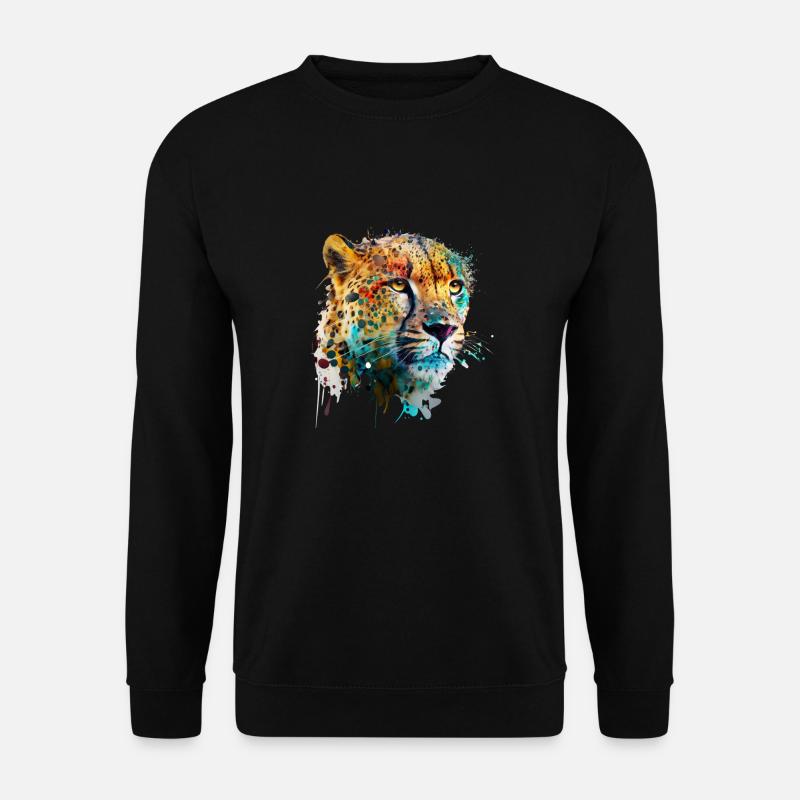 Panther - Unisex Pullover - Schwarz