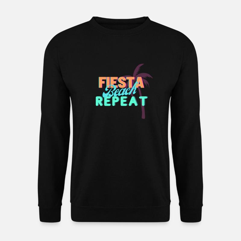 Fiesta Beach Report Shirt - Unisex Sweatshirt - black