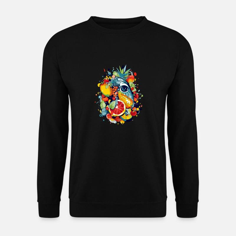 The Fruit Cyclops - Unisex Sweatshirt - black