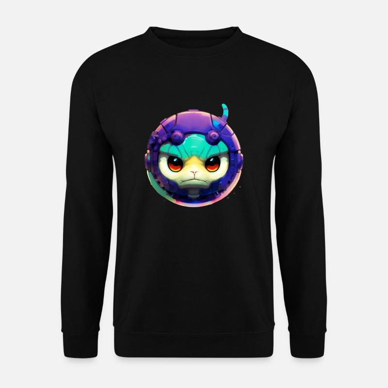 alien dragon - Unisex Pullover - Schwarz