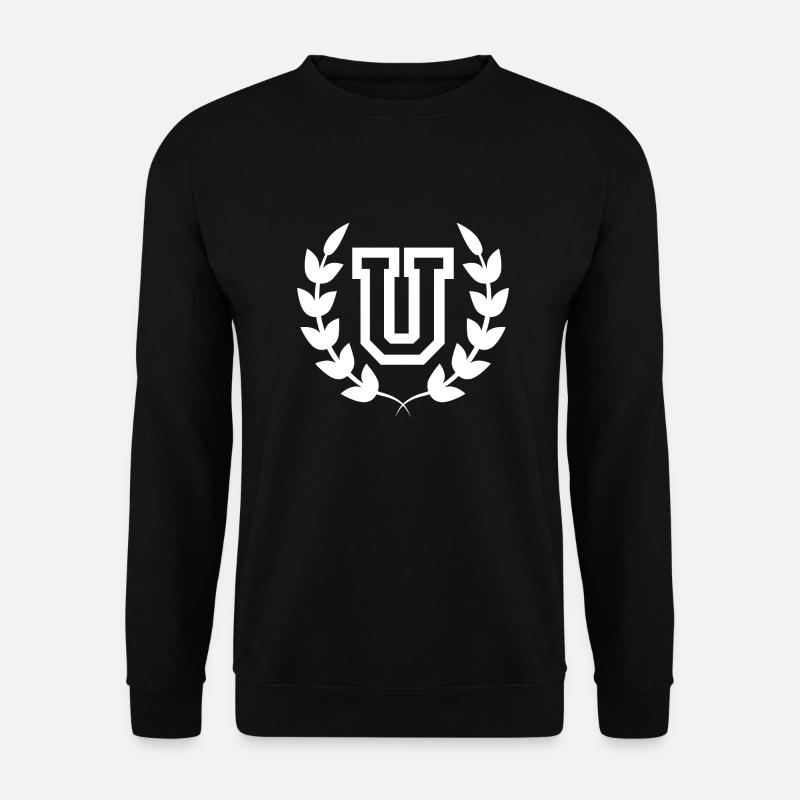 Buchstabe u sport - Unisex Pullover - Schwarz