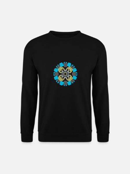 C019BA18 2317 48FC 9A2D 88FAE53A2D3F - Sweat-shirt Unisexe - noir