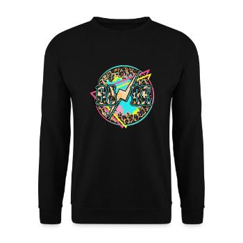 BABE 1A - Unisex Sweatshirt - black - Front - Alina (178cm) & Michal (187cm)