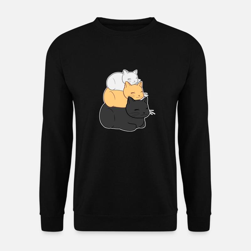 Kittytower Katzenturm - Unisex Pullover - Schwarz