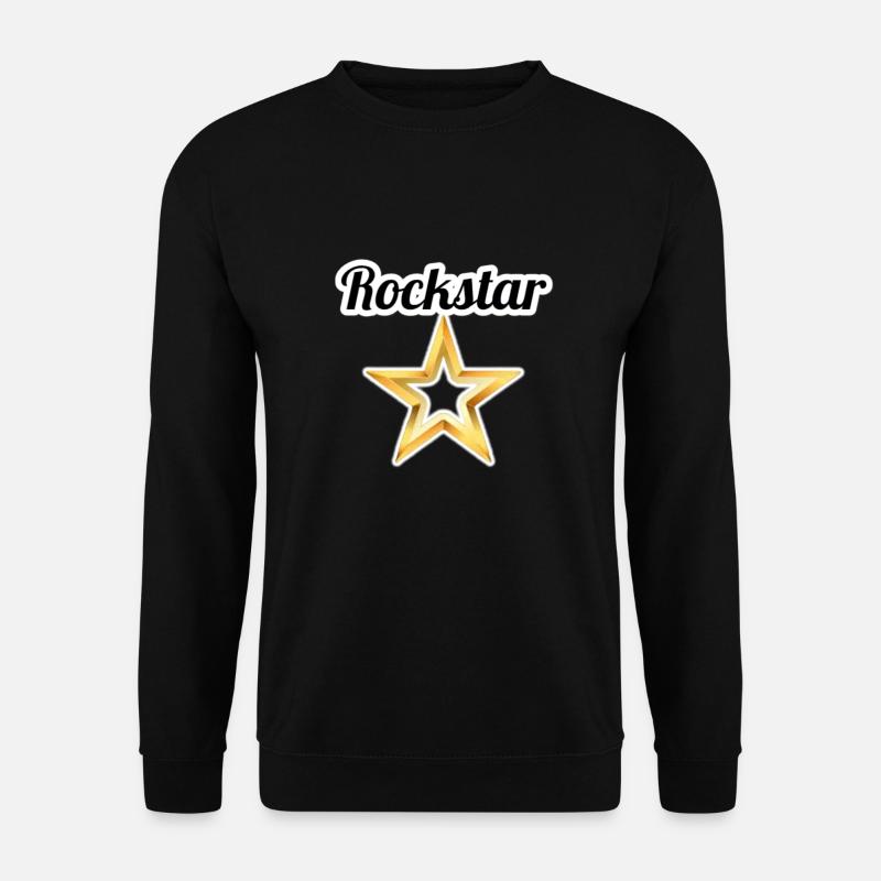Rock Star - Unisex Pullover - Schwarz