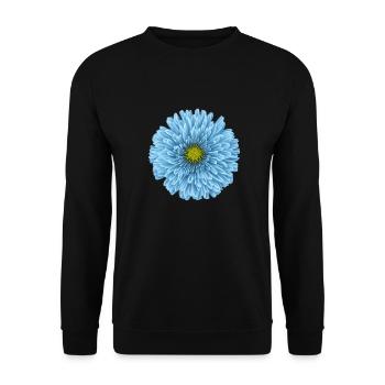 Garden Flower Gift Hobby Gardener Gardener Flowers - Unisex Sweatshirt - black - Front - Alina (178cm) & Michal (187cm)