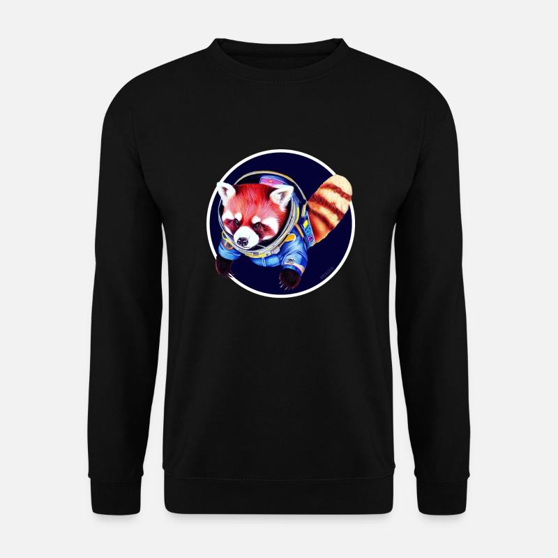 Panda de l’espace - Sweat-shirt Unisexe - noir