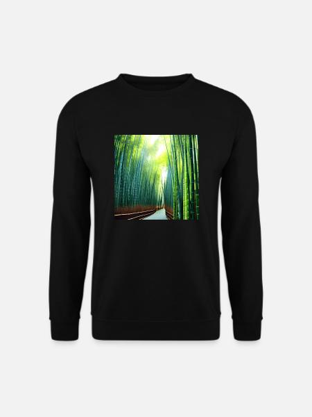 Bamboo Street - Unisex Pullover - Schwarz