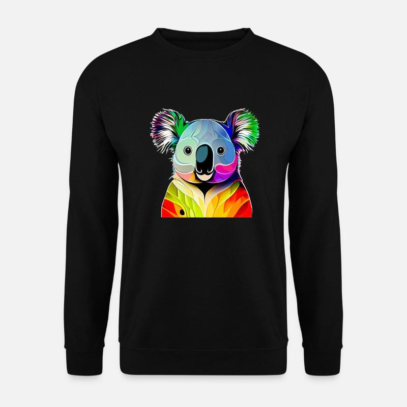 Koala - Unisex Pullover - Schwarz