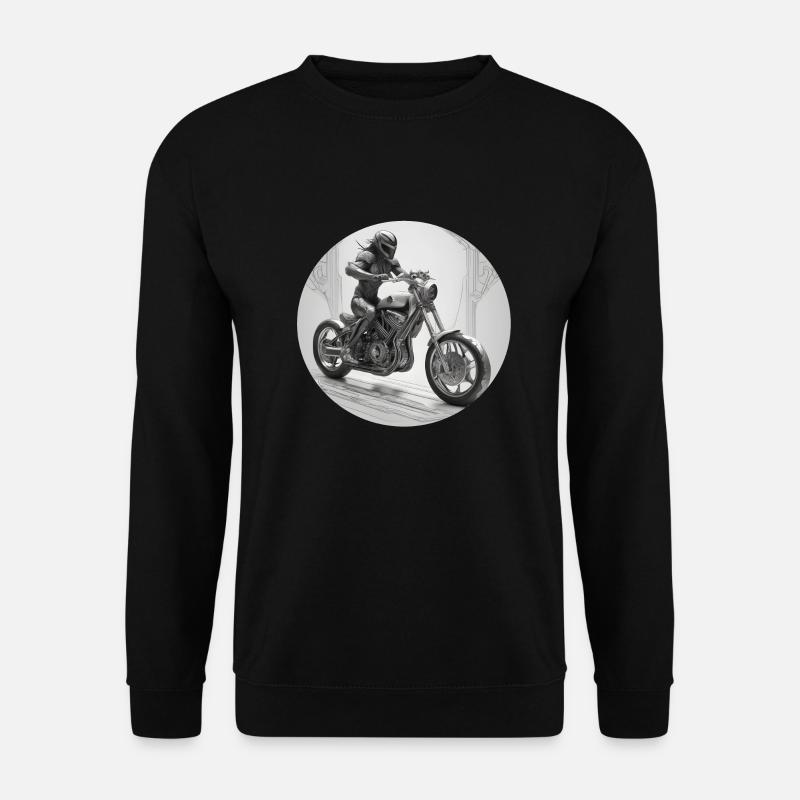 A Classic Cruiser Reimagined - Unisex Sweatshirt - black