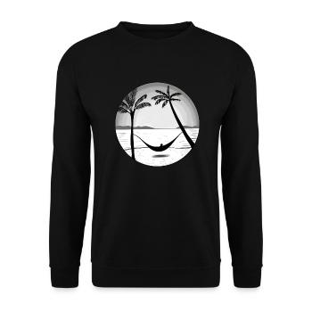 PARADIES - Unisex Pullover - Schwarz - Vorne - Alina (178cm) & Michal (187cm)