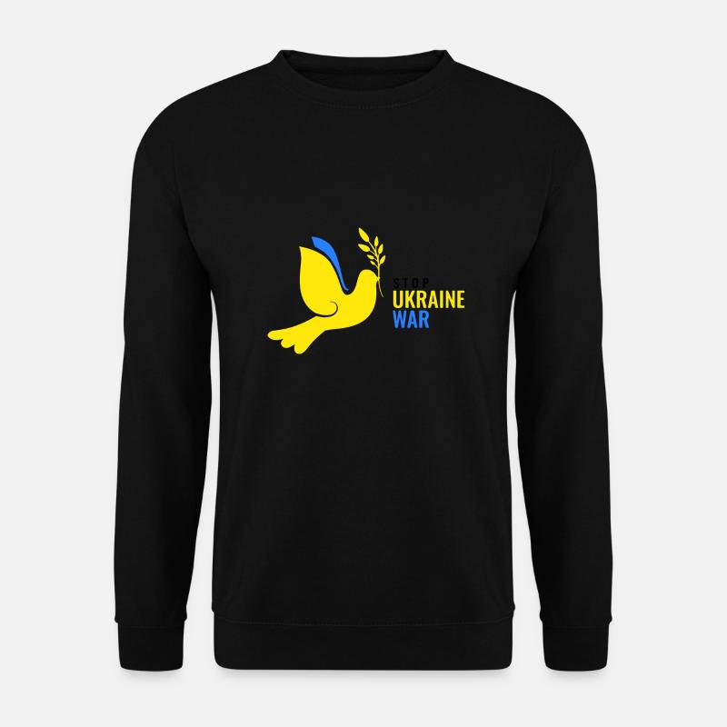 Valeewear - Stop Ukraine WAR - Unisex Pullover - Schwarz