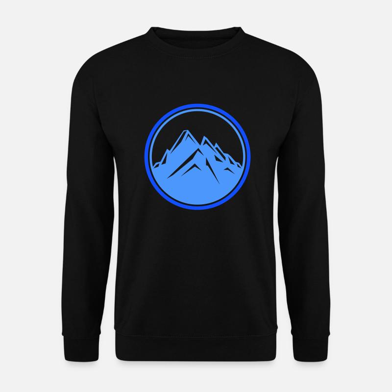 mountains - Unisex Sweatshirt - black