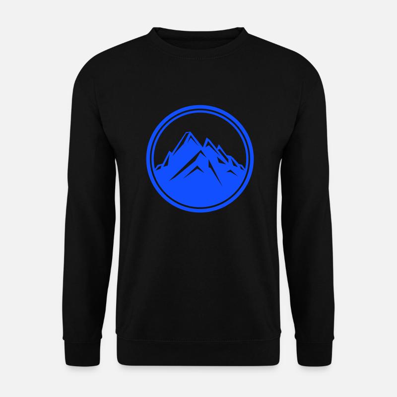 berge - Unisex Pullover - Schwarz
