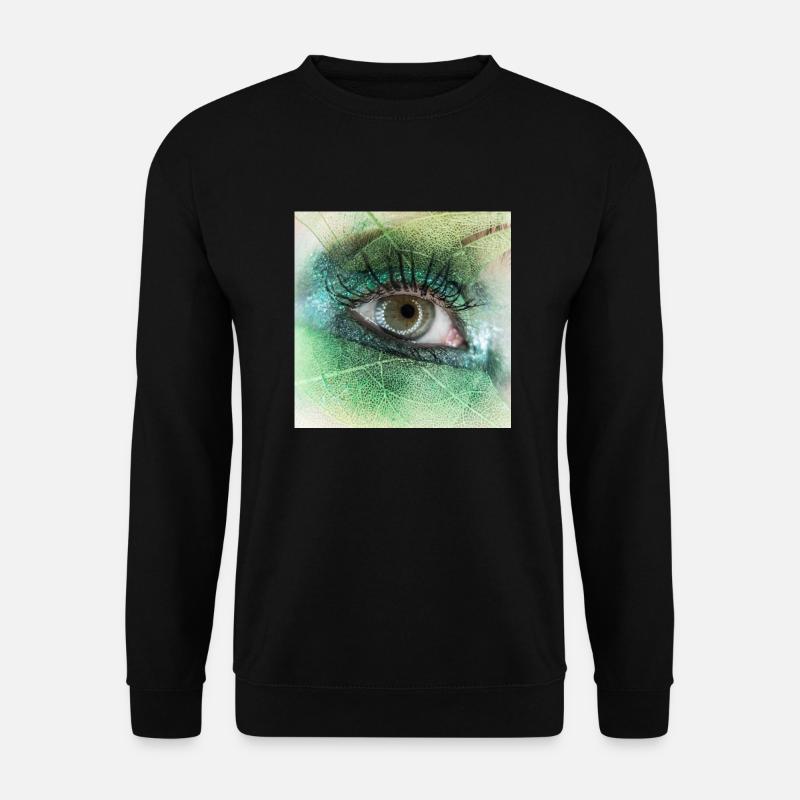 look at me - Unisex Pullover - Schwarz