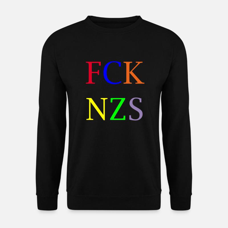FCK NZS - Unisex Pullover - Schwarz