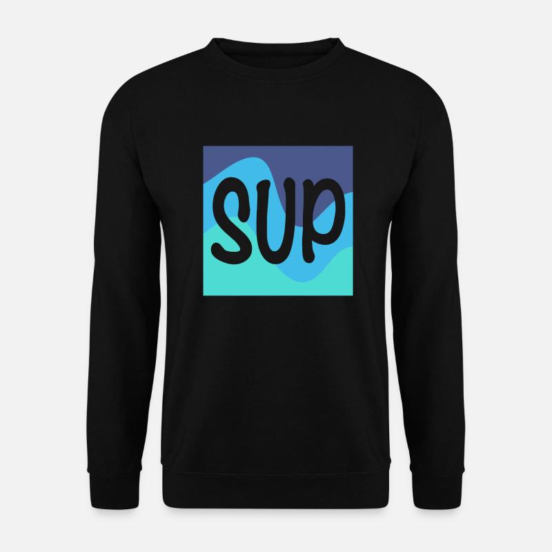 SUP Stand Up Paddling - Unisex Pullover - Schwarz