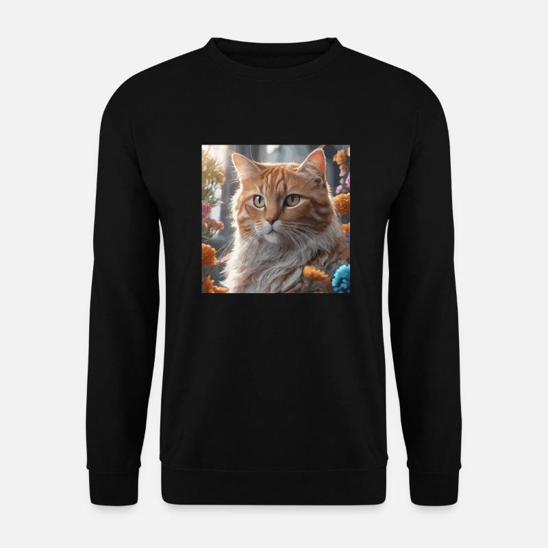 Roter Kater - Unisex Pullover - Schwarz