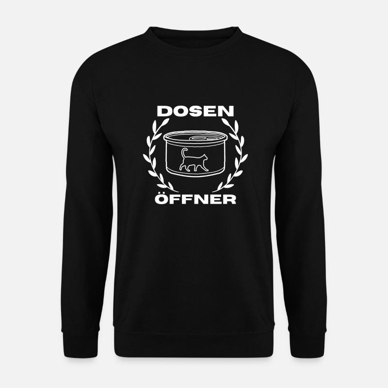 Dosenöffner - Unisex Pullover - Schwarz