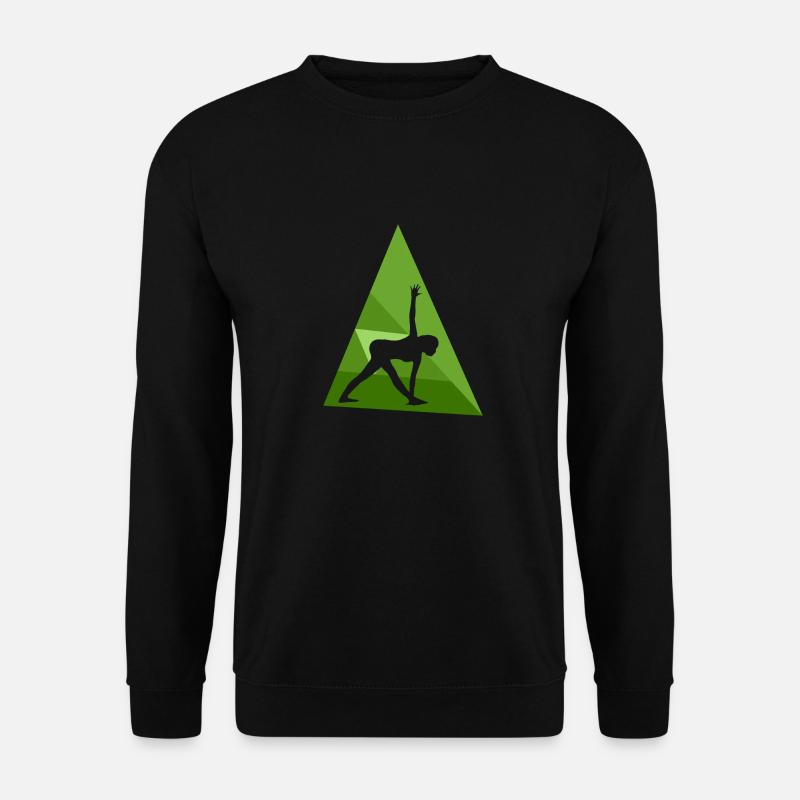 Yoga Meditation Mantra - Unisex Pullover - Schwarz