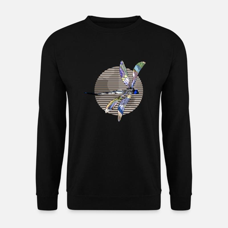 Libelle - Unisex Pullover - Schwarz