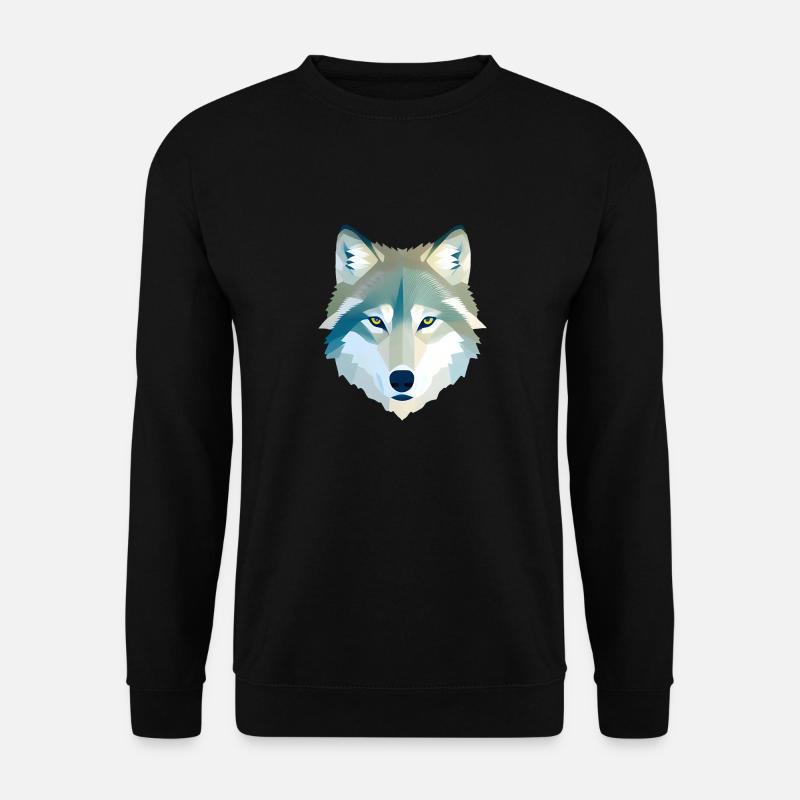 Wolf - Unisex Sweatshirt - black