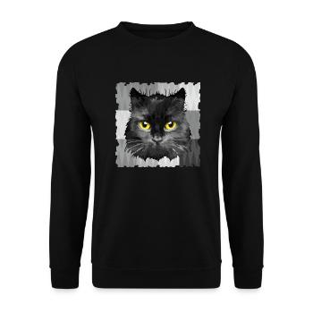 Kommen Sie - Unisex Pullover - Schwarz - Vorne - Alina (178cm) & Michal (187cm)
