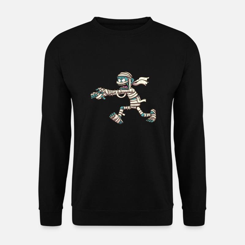 Mumie - Unisex Pullover - Schwarz