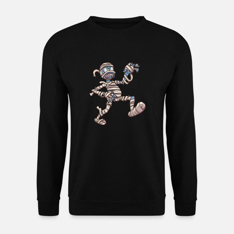 Halloween-Mumie - Unisex Pullover - Schwarz