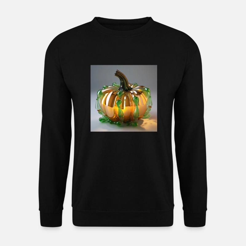 Glaskürbis - Unisex Pullover - Schwarz
