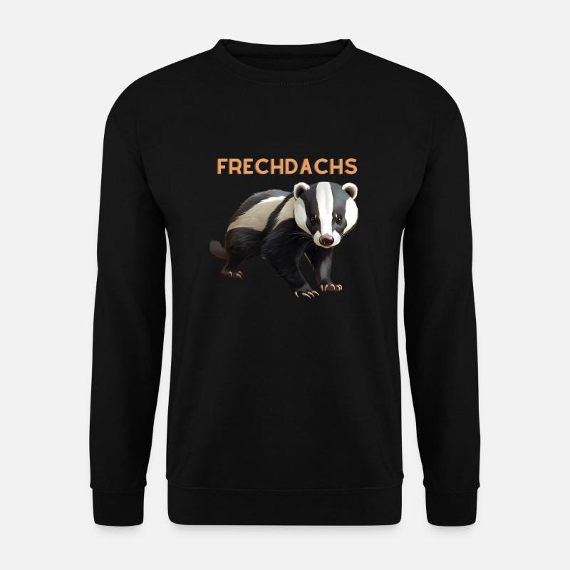 Frechdachs - Unisex Pullover - Schwarz