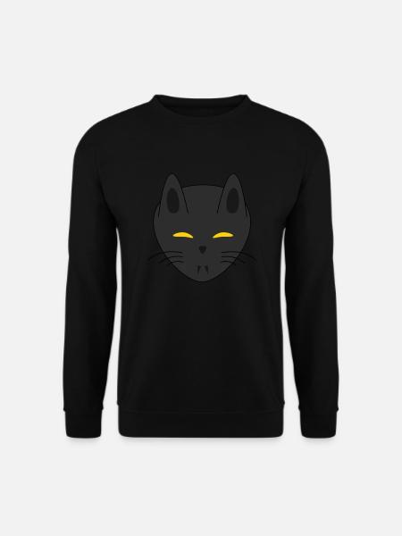 Halloween vampire cat - Unisex Sweatshirt - black