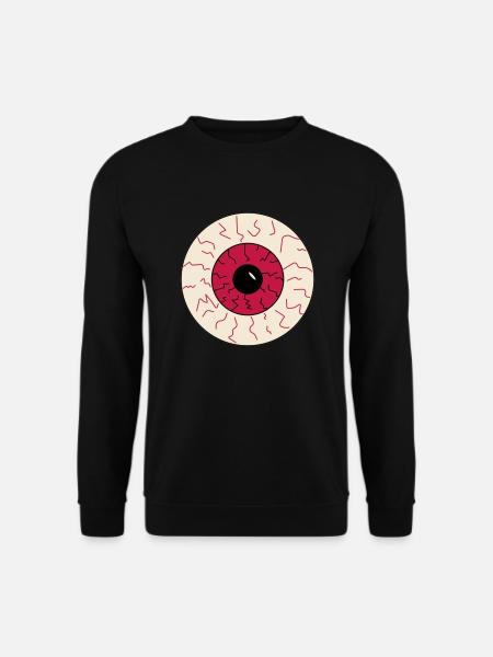 Halloween bloodshot eye - Unisex Sweatshirt - black