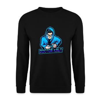 Doctor Kalt - Unisex Pullover - Schwarz - Vorne - Alina (178cm) & Michal (187cm)