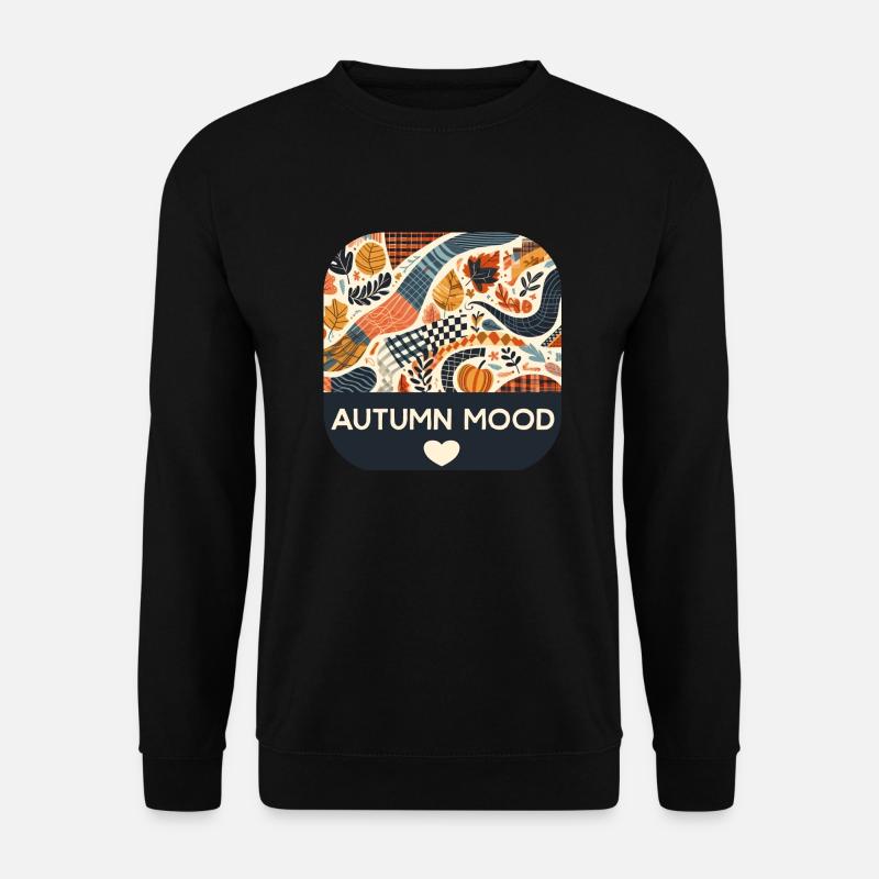 Autumn Mood - Unisex Pullover - Schwarz