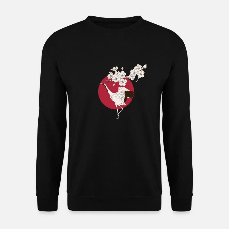 Kunst Japans - Japanische Kunst - Unisex Pullover - Schwarz