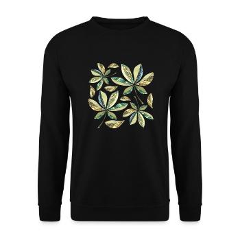 List - Unisex Sweatshirt - black - Front - Alina (178cm) & Michal (187cm)