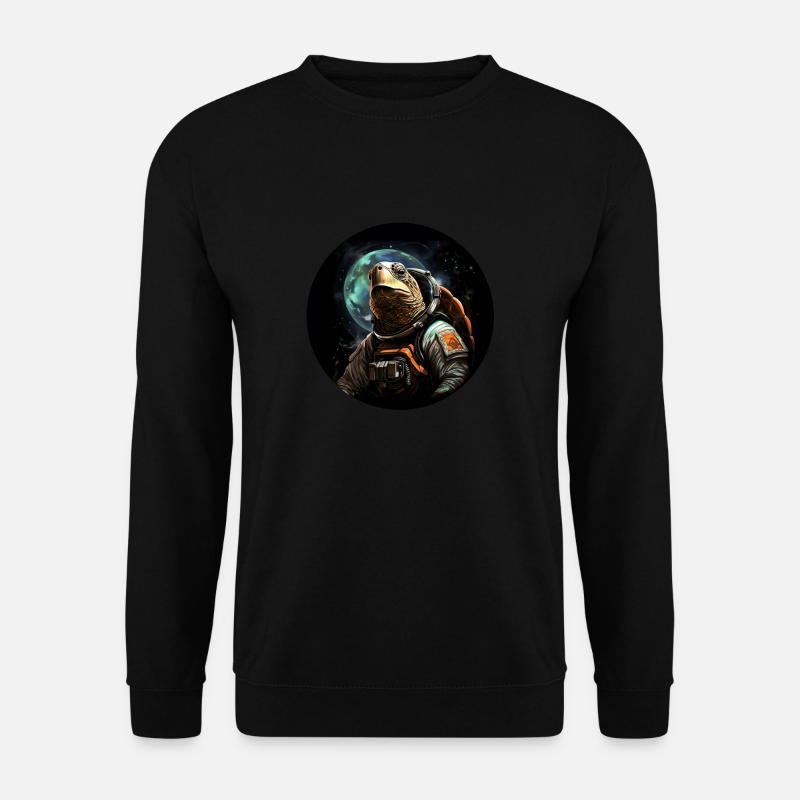 Space Turtle - Unisex Sweatshirt - black