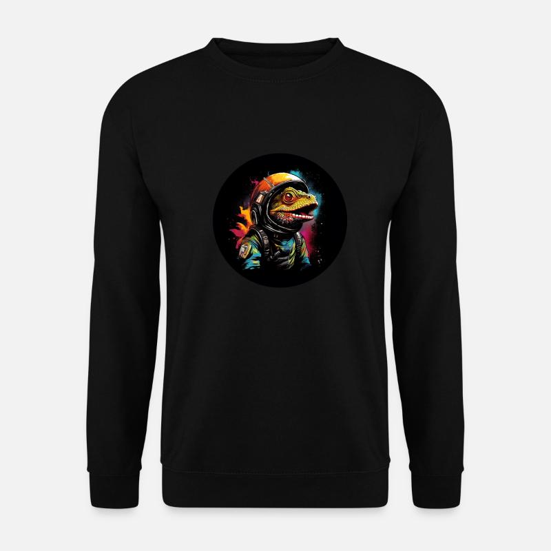 Space Lizard - Unisex Sweatshirt - black