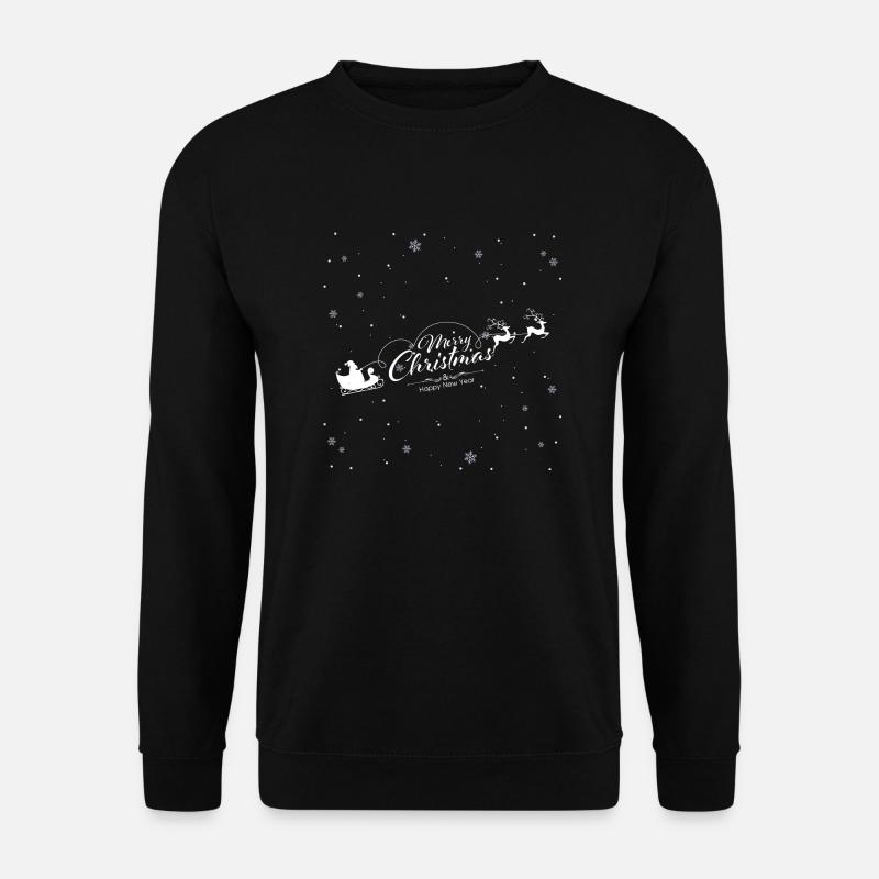 Merry Christmas - Unisex Pullover - Schwarz