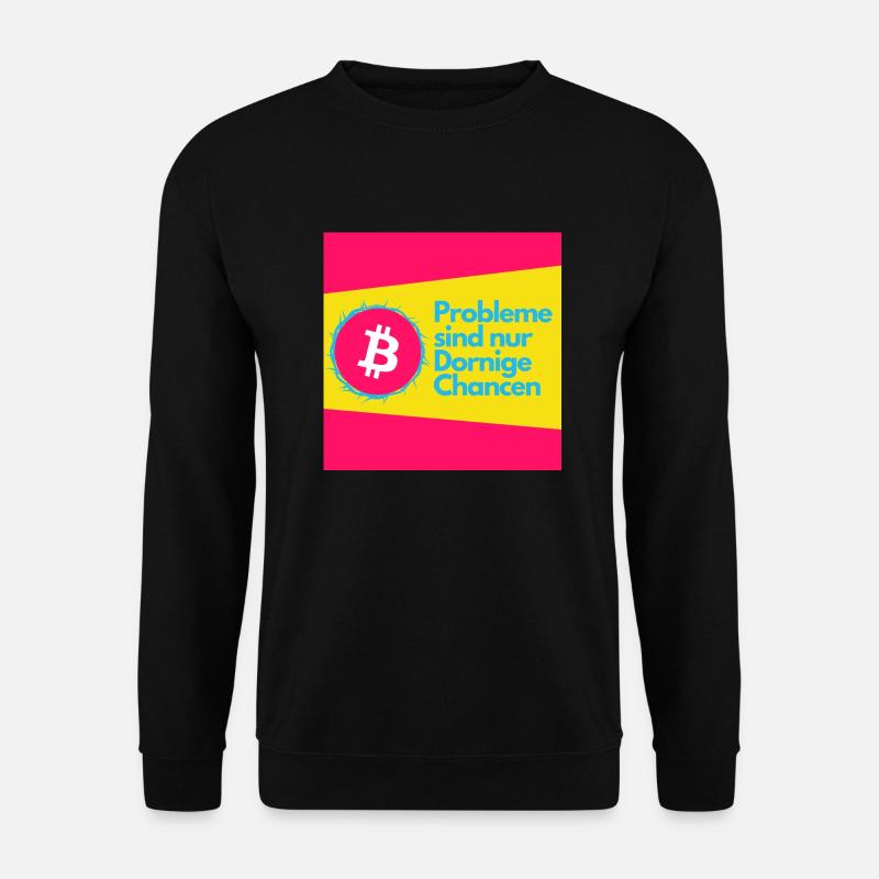 Dornige Chancen - Unisex Pullover - Schwarz