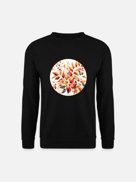 Herbstfärbung - Unisex Pullover - Schwarz