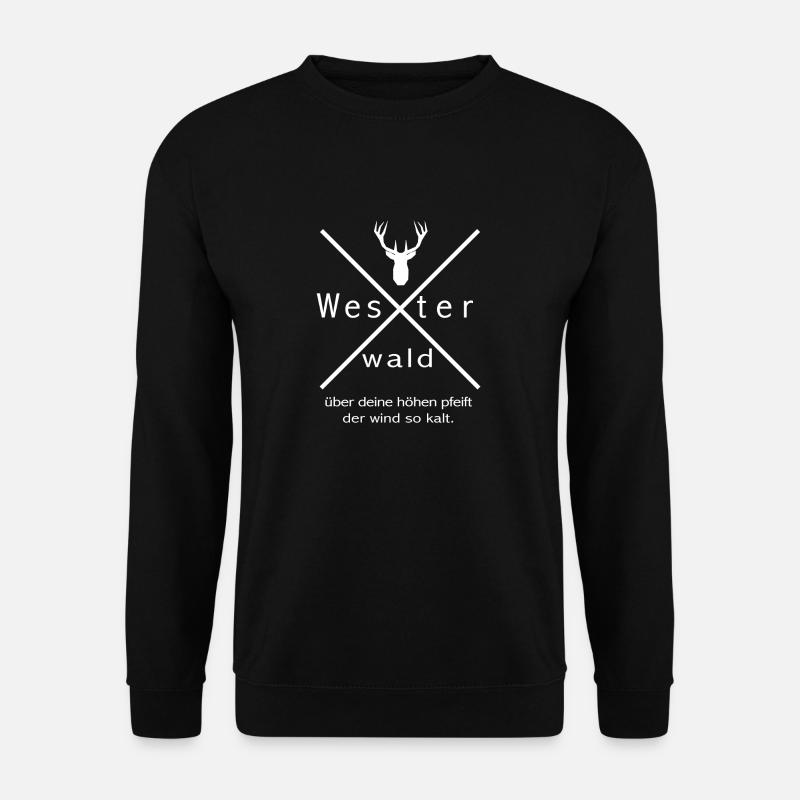 Westerwald X - Unisex Pullover - Schwarz