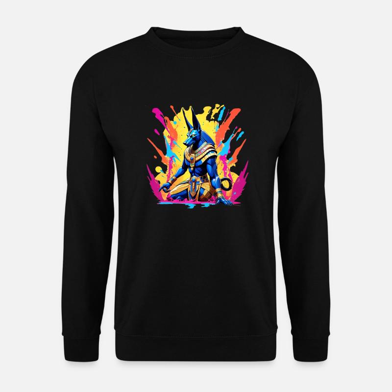 Anubis - Unisex Pullover - Schwarz